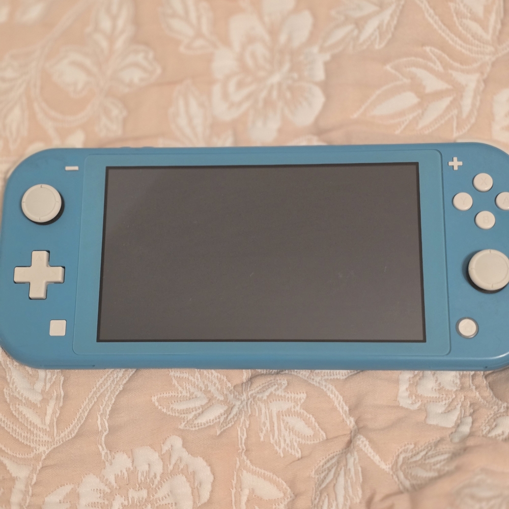 Portable Blue Gaming Console